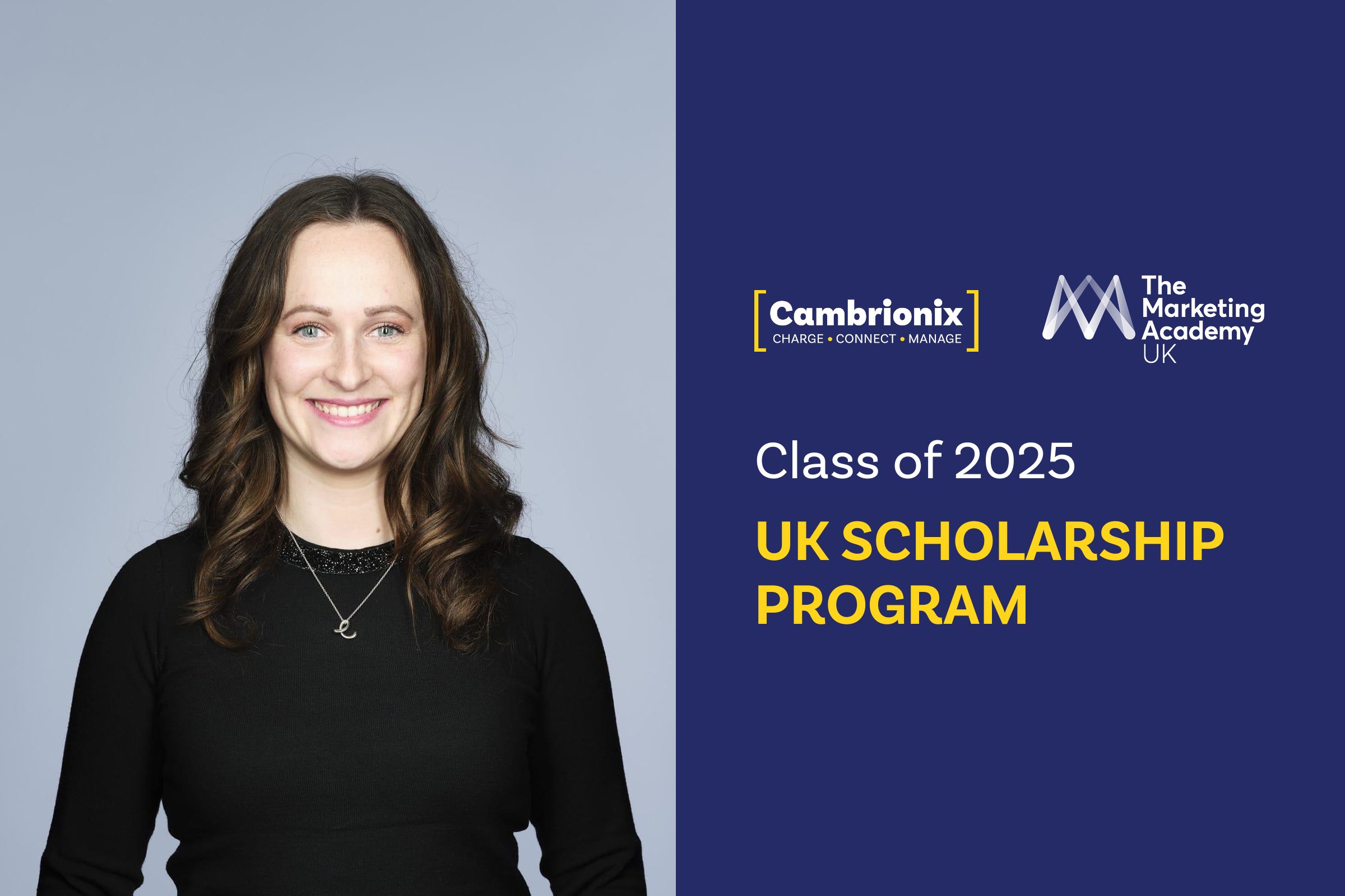 Emma Price, our Director of Marketing & Communications, is selected for the class of 2025 Marketing Academy Scholarship