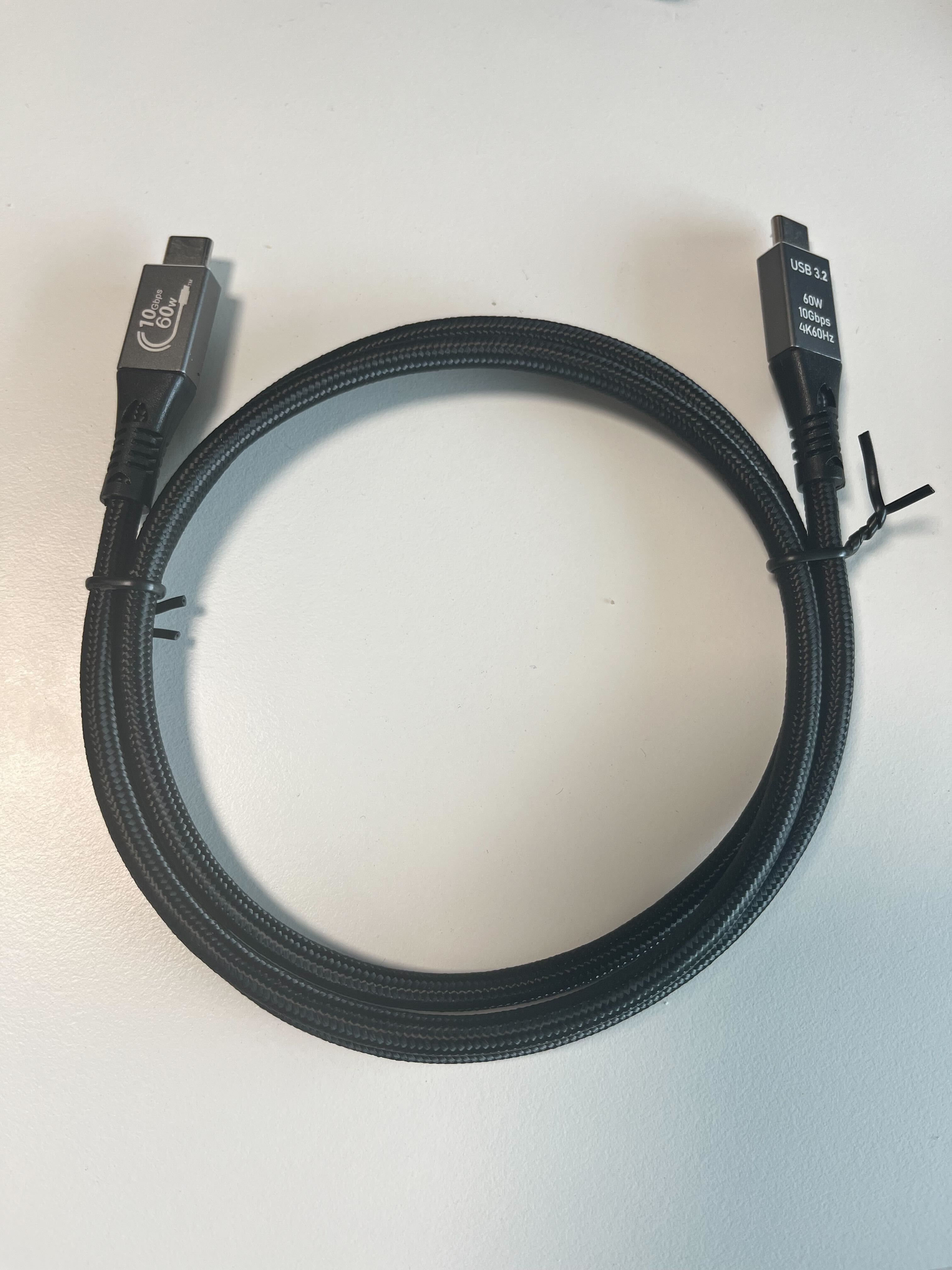 USB 3.2 C to C cables for Cambrionix ThunderSync5-C16, 16-Pack